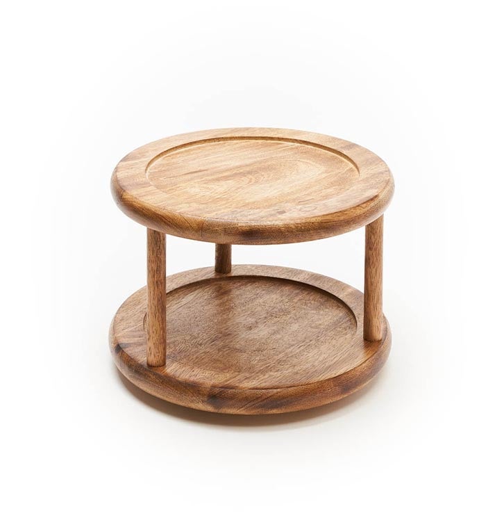 Mango Wood Lazy Susan